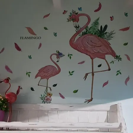 Tatil Evi El Flamingo Rosa Cod Iun P5386 *