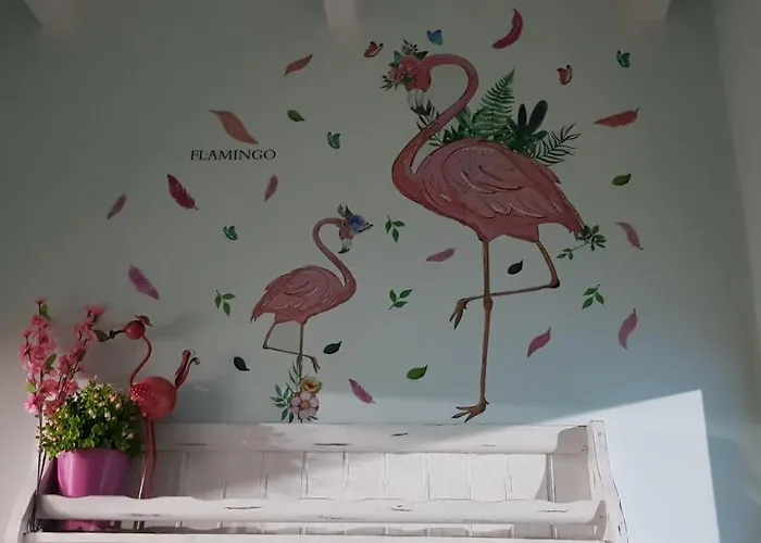 Tatil Evi El Flamingo Rosa Cod Iun P5386 *